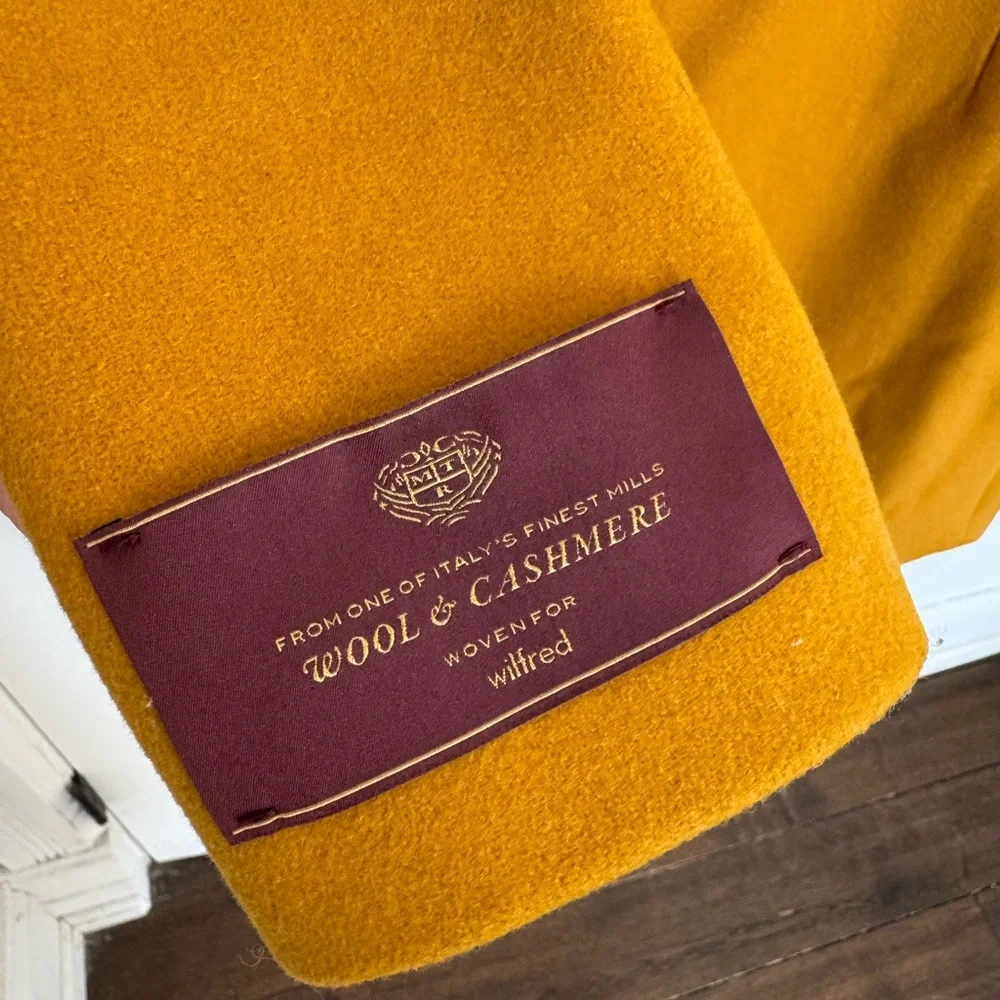 Wilfred Golden Button-Up Coat XS - Picture 5 of 5